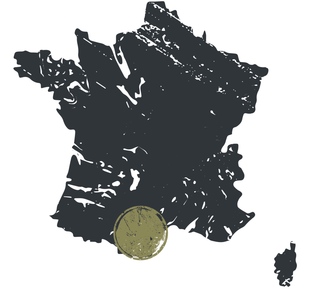 carte des vignobles du languedoc Roussillon