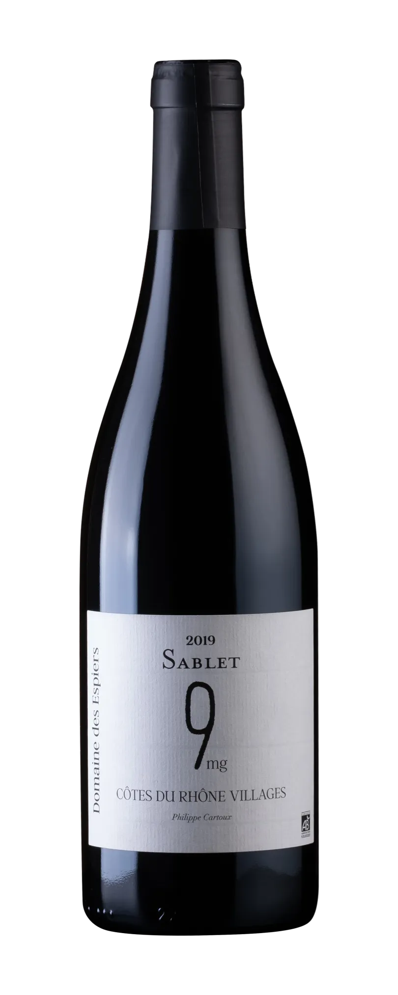 Domaine_Espiers 302 AOP Cotes du Rhone Villages Sablet 9MG